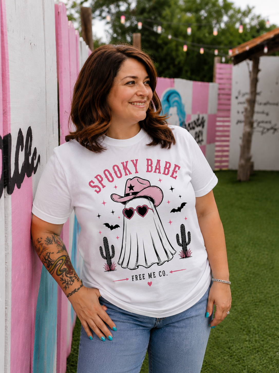 Spooky Babe - Western Halloween Shirt