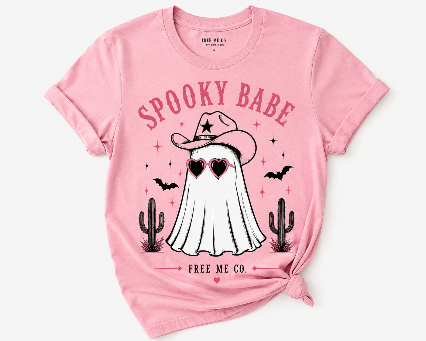 Spooky Babe - Western Halloween Shirt