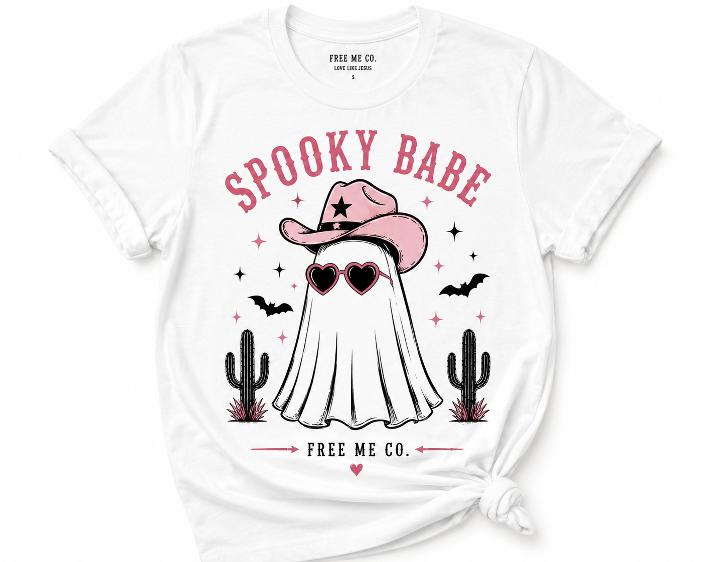 Spooky Babe - Western Halloween Shirt