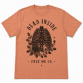 Dead Inside Rib Cage Tee - Best Seller