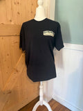 Free Me Co “Quality Freedom” Skeleton Tee – Vintage Western Black Shirt