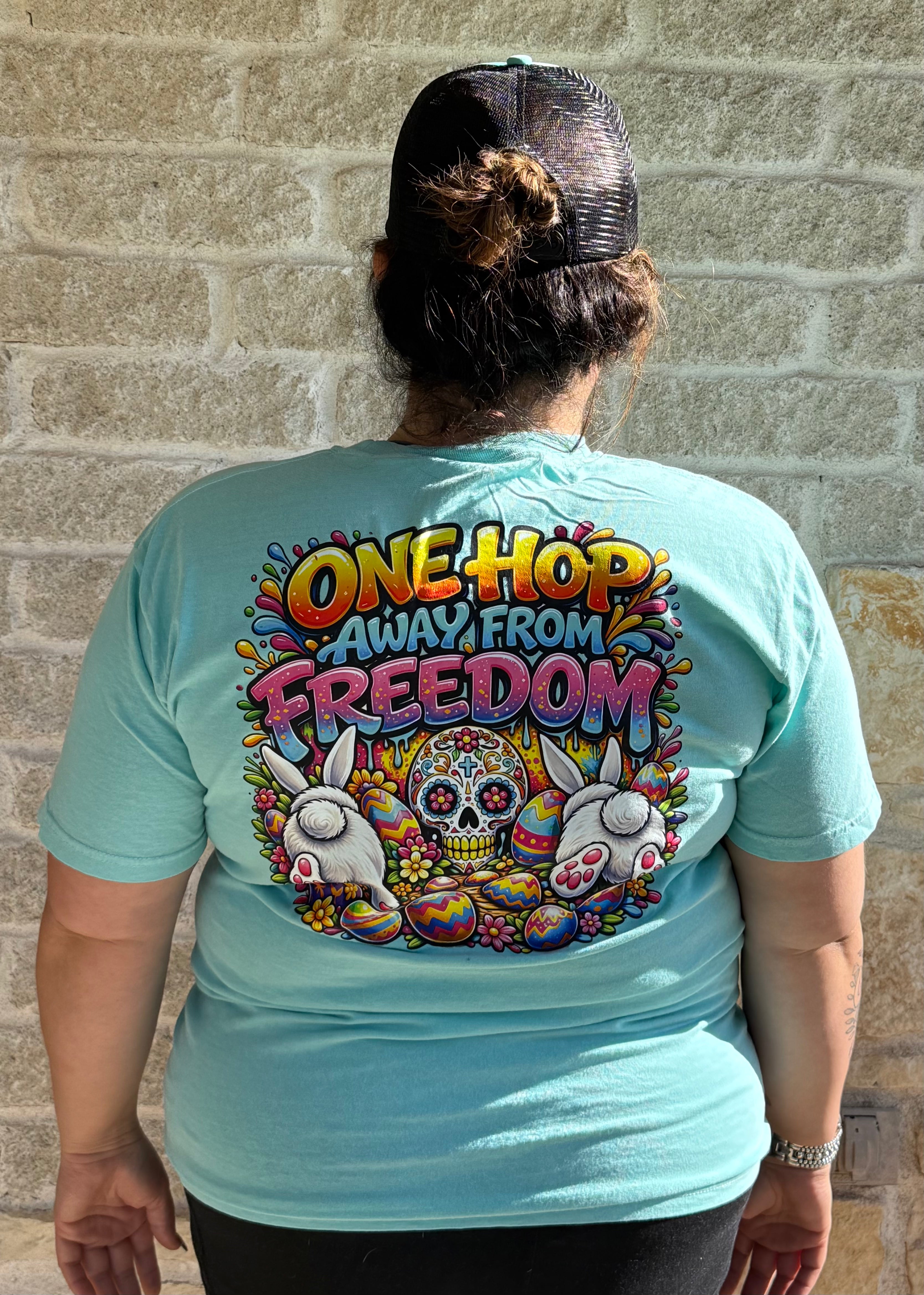 One Hop Away From Freedom – Easter Tee