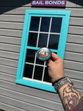 “Locked Up” Bones Button