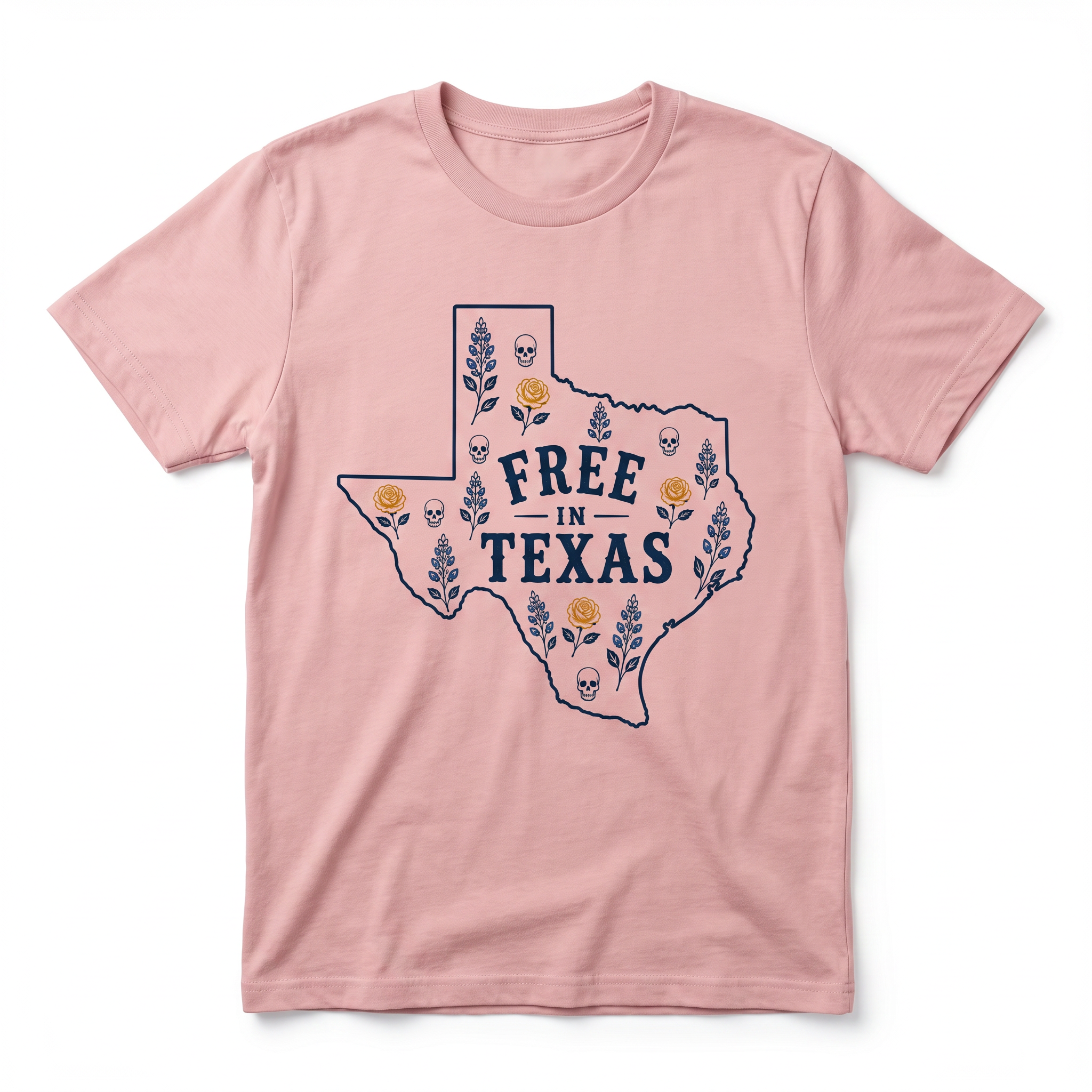 Free in Texas Wildflower Tee