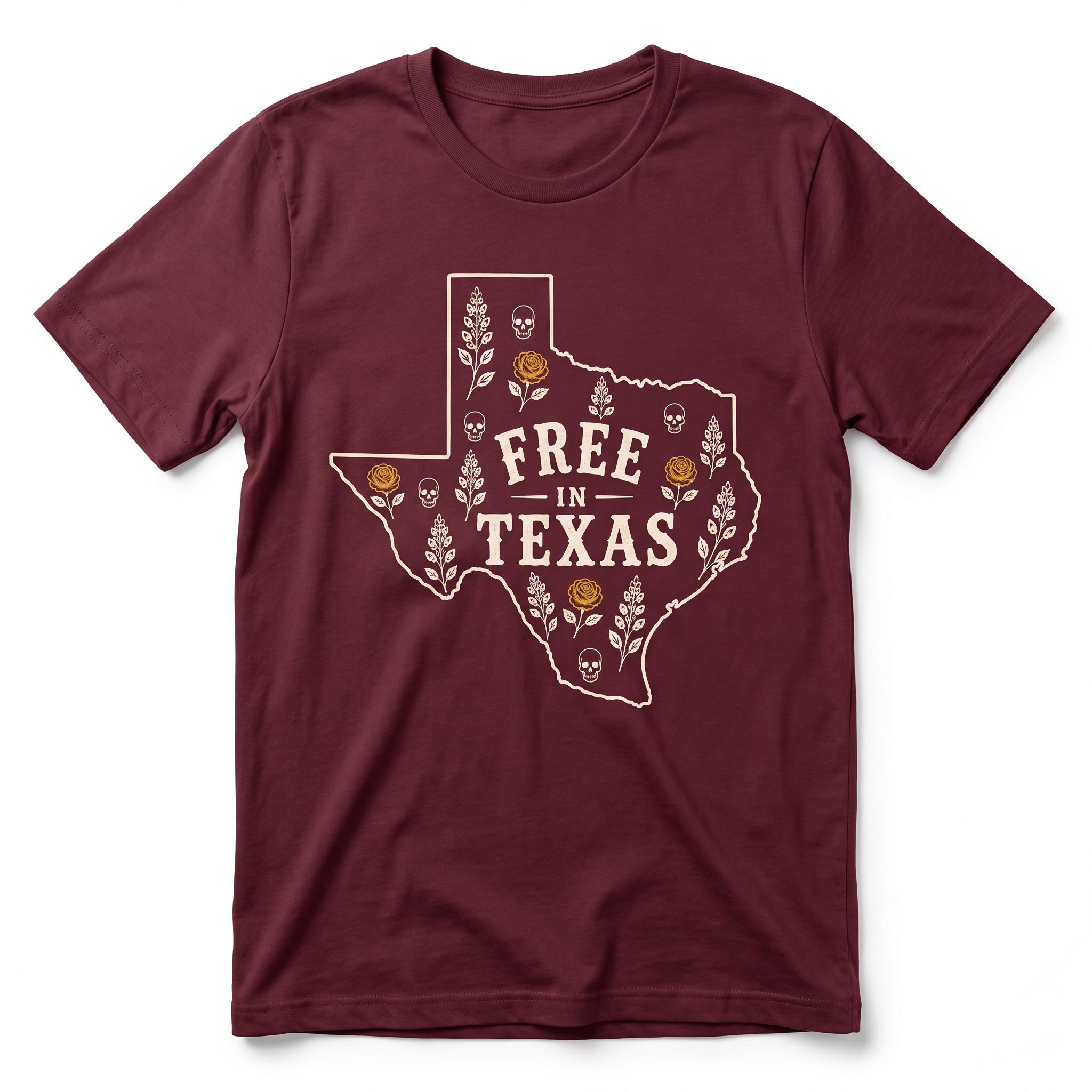 Free in Texas Wildflower Tee