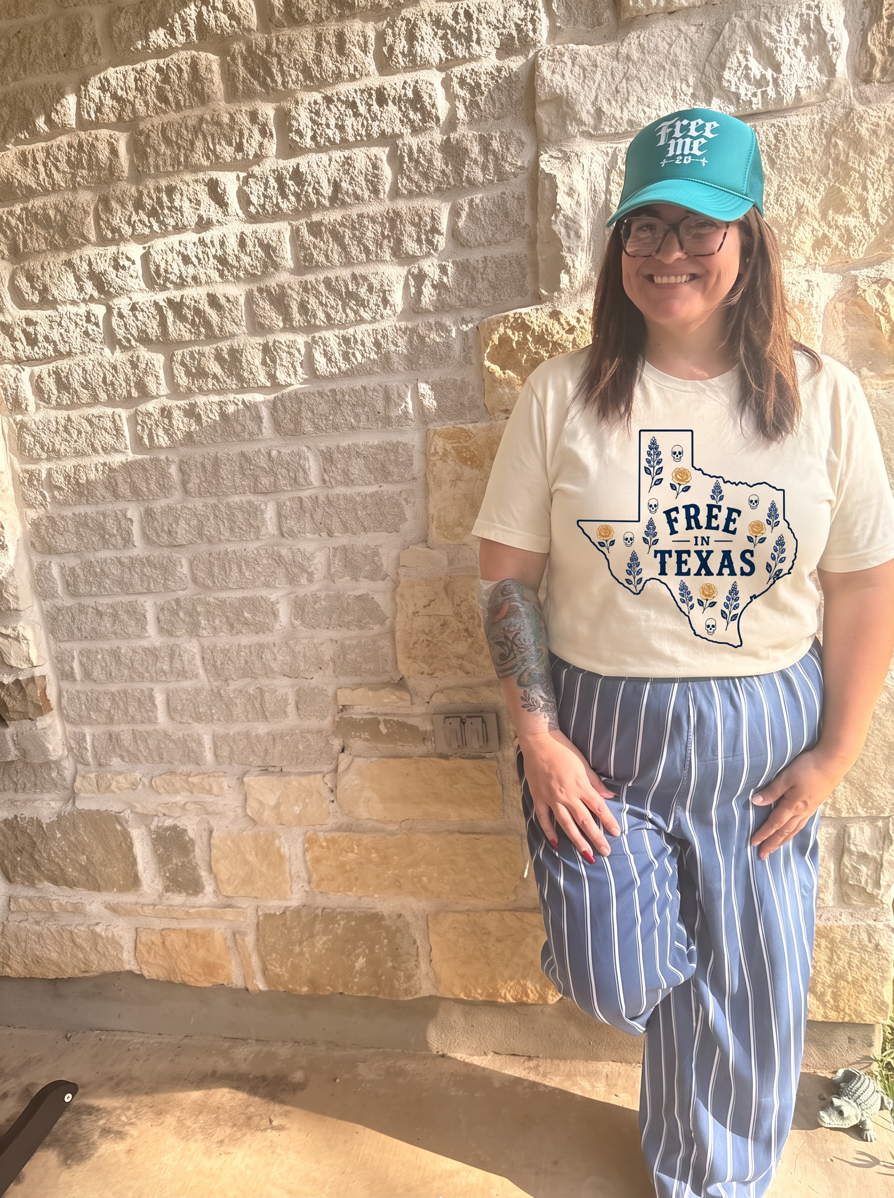 Free in Texas Wildflower Tee