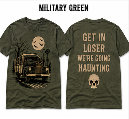 Get In Loser Truck Tee - Double Sided - Best Seller